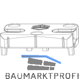 MACO Schlie�teil iS PVC 12/20- 9, ALIPLAST/RC SYSTEM/SEPALUMIC, silber (96144)
