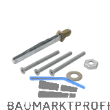 HOPPE Befestigungsset f�r Profilt�r Knopf/Dr�cker, 87 - 92 mm