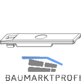 MACO MM Verbindungspl�ttchen f�r Stulpfl�gelgetriebe variabel Euronut, silber