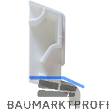 GUTMANN Endkappe KS 570 zu Spree-D 24 OF, 15-20�, EPDM wei�, rechts