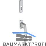 MACO SKB-S/SE/PAS Drehgriff PZ innen, ohne Vierkant, Alu silber eloxiert