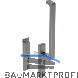 GU HS Drehgriffgarnitur DIRIGENT 180� Griff innen ohne PZ Muschel au�en silber