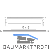 MACO SKB-S/SE/Z/PAS Profil-Set Gr. 1 FFB 620-900 mm L=1930 mm braun