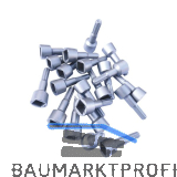MACO MM Adapter f�r DK-Getriebe DM -6 mm, silber (366719)