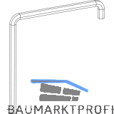 MACO Einstellschl�ssel Innensechskant SW4, 2 x gebogen, L=75 mm (41017)