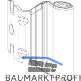 MACO Bandwinkel AS/PVC 12/20-14 mm, inkl. Abdeckkappe wei� (201064)