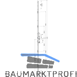 WINKHAUS Mehrfachverriegelungsschloss 5-fach easy-Lock DIN, DM 55, verzinkt