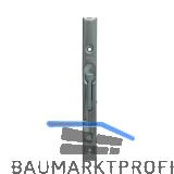 OTLAV T�rkantriegel Einlassgeh�use m. Klapphebel Typ 260, 300 mm,verzinkt silber