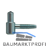 OTLAV Einbohrband Typ 030,Rahmenteil, Band � 16 mm, Stahl verzinkt