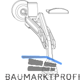 MACO RUSTICO Ladenhalter Tannenzapfen Gr. 0, Ladenst�rke 12-35 mm, schwarz