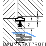 Innent�rdichtung AC 4921, Kunststoff braun