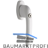 MACO Fenstergriff RHAPSODY - Sperrzylinder VK 7x35 mm, Alu wei�