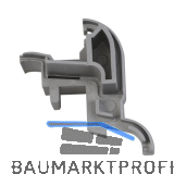 GUTMANN Endkappe 256/24 C zu Drau 25/24F-TI, 90�, EPDM grau, rechts