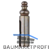 OTLAV Aufsteckh�lse Typ 839, f�r T�rband Typ495 � 14 mm, Messing bronze