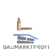 OTLAV Einbohrband Fl�gelteil Typ 190, Band � 13 mm, Stahl vermessingt