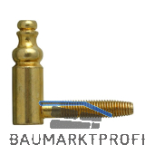 OTLAV Einbohrband Fl�gelteil Typ 190, Band � 14 mm, Stahl vermessingt