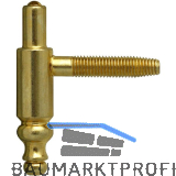 OTLAV Einbohrband Rahmenteil Typ 190, Band � 14 mm, Stahl vermessingt