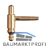 OTLAV Einbohrband Typ 190, Rahmenlteil, Band � 16 mm, Stahl vermessingt