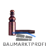 OTLAV Einbohrband Typ 190, Fl�gelteil, Band � 16 mm, Stahl bronze