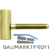 OTLAV Einbohrband Typ 100, Fl�gelteil, Band � 15 mm, Stahl vermessingt