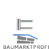 OTLAV Einbohrband Typ 495 3D Exacta,Fl�gelteil, Band � 20mm,Stahl verzinkt