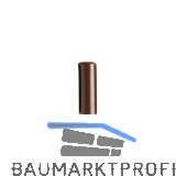 OTLAV Aufsteckh�lsen Typ 838, f�r T�rband Typ 495 � 14 mm, Kunststoff braun