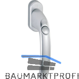 HOPPE Fenstergriff ATLANTA mit Druckknopf, Aluminium silber eloxiert