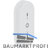 HOPPE Fenster-Griffloch-Verdeckrosette, Aluminium wei�