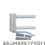 OTLAV Holz-T�rband 3-DIM, Fl�gelteil, Band � 20 mm, Stahl verzinkt