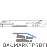 MACO Kippschlie�teil senkrecht, Falzluft 12 mm, Eurofalz 24 mm, 13V, links