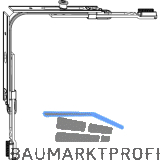 MACO MM Eckumlenkung f�r Schr�gfenster 1 iS (222212)