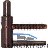 OTLAV Einbohrband Typ 495 3D Exacta,Rahmenteil, Band � 16mm,Stahl br�niert