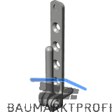 WINKHAUS Ecklager EL.K.6-3-16.WS, symmetrisch, 100 kg, wei�