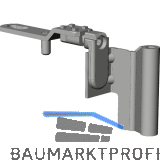 WINKHAUS Drehlagerband DL.K.20-13.LS.WS, 12/20-13V, 130kg, links, wei�