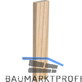 Holzklotz Esche lackiert 80 x 12 x 4 natur