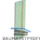 Holzklotz Esche lackiert 80 x 22 x 3 gr�n