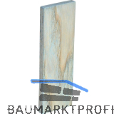Holzklotz Esche lackiert 80 x 24 x 5 blau