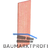 Holzklotz Esche lackiert 80 x 30 x 2 rot