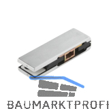 Unterer Eckbeschlag PT 10 Universal light, Glasst�rke 10mm, Edelstahl (03.502)