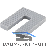 ROTO Euroklick Distanzplatte 65 x 52.5 x 8 grau