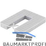 ROTO Euroklick Distanzplatte mit Sperrhaken 65 x 52.5 x 8 grau