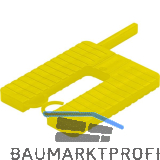 ROTO Euroklick Distanzplatte mit Sperrhaken & Montagehilfe 65 x 52.5 x 4 gelb