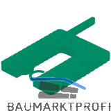 ROTO Euroklick Distanzplatte mit Sperrhaken & Montagehilfe 65 x 52.5 x 5 gr�n