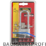 BURG-W�CHTER Vorhangschloss 770 HB Alutitan verschiedensperrend, 20 mm SB