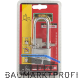 BURG-W�CHTER Vorhangschloss 770 HB Alutitan verschiedensperrend, 40 mm SB