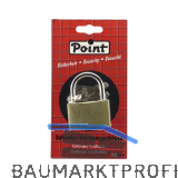 BURG-W�CHTER Vorhangschloss Point 500, 50 mm, verschiedensperrend SB