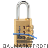 BURG-W�CHTER Zahlenvorhangschloss 80 Combi Lock, verstellbar, Breite 30 mm
