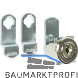 BURG Universalzylinder ZS 82, Materialst�rke 1-2 + 4-5 mm, verchromt