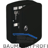 BURG-W�CHTER Schl�sselschrank Key Box, mit 24 Haken, Stahl schwarz