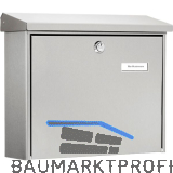 BURG Aufh�ngebriefkasten AMRUM - Edelstahl rostfrei